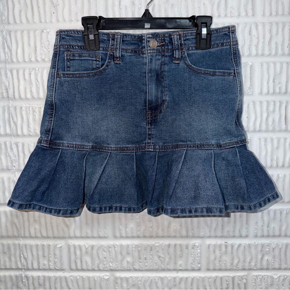 Y2K REGeneration Denim Mini Skirt Stretch Size XS
